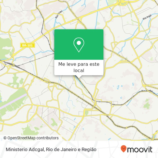 Ministerio Adcgal mapa