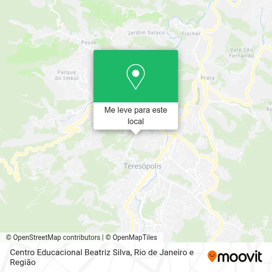Centro Educacional Beatriz Silva mapa