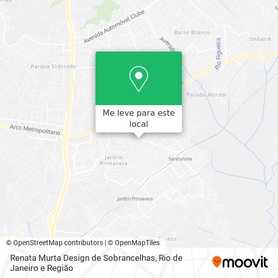 Renata Murta Design de Sobrancelhas mapa