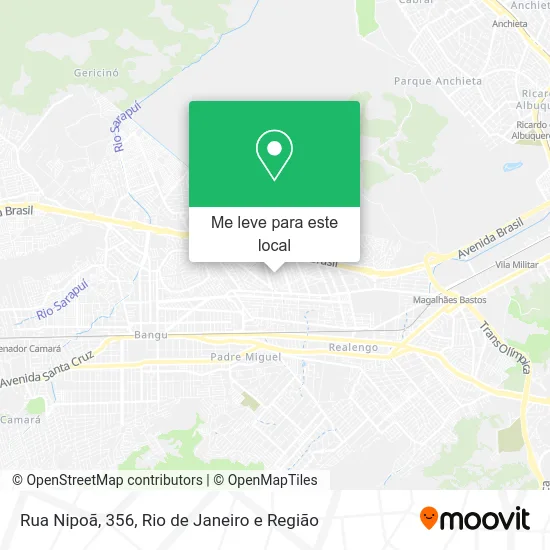 Rua Nipoã, 356 mapa