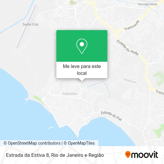 Estrada da Estiva 8 mapa