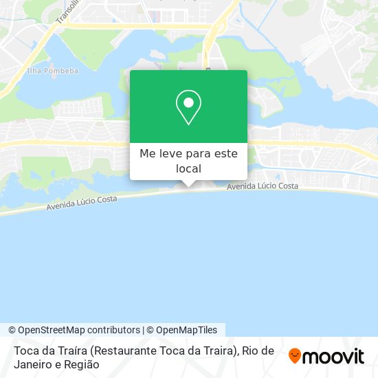 Toca da Traíra (Restaurante Toca da Traira) mapa