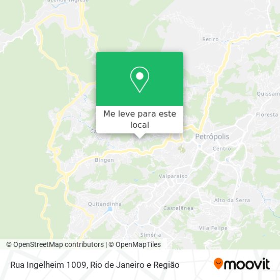 Rua Ingelheim 1009 mapa