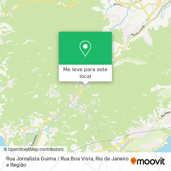 Rua Jornalista Guima / Rua Boa Vista mapa