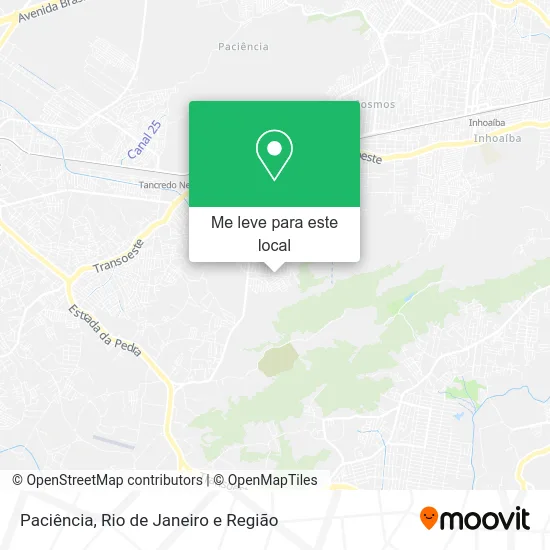Paciência mapa