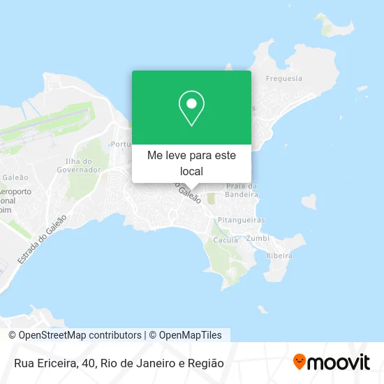 Rua Ericeira, 40 mapa