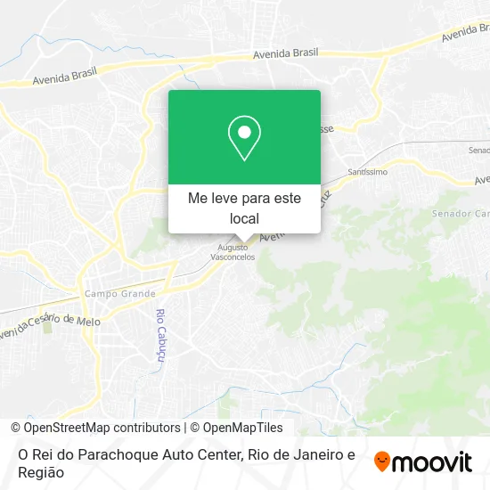 O Rei do Parachoque Auto Center mapa