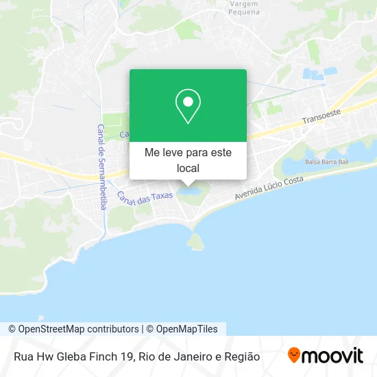 Rua Hw Gleba Finch 19 mapa