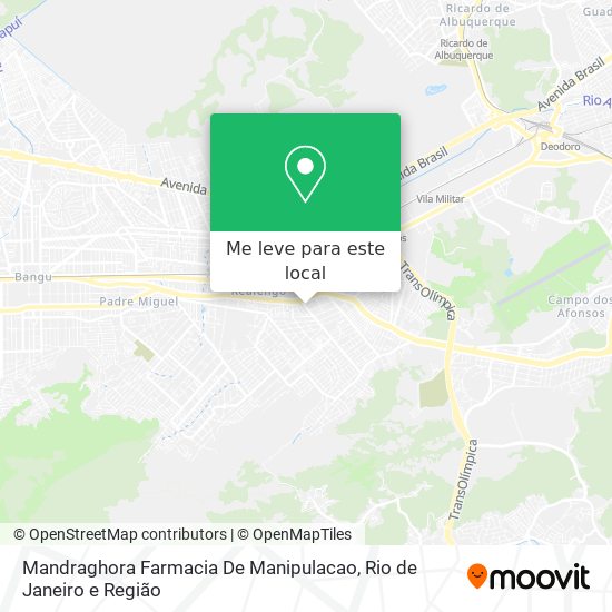 Mandraghora Farmacia De Manipulacao mapa