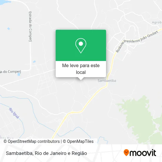 Sambaetiba mapa