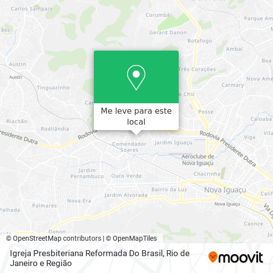 Igreja Presbiteriana Reformada Do Brasil mapa