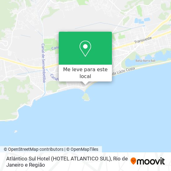 Atlântico Sul Hotel (HOTEL ATLANTICO SUL) mapa