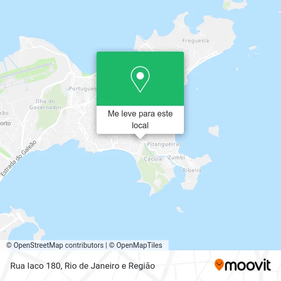 Rua Iaco 180 mapa