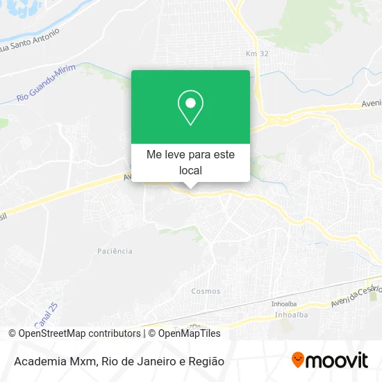 Academia Mxm mapa