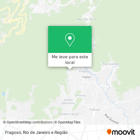 Fragoso mapa