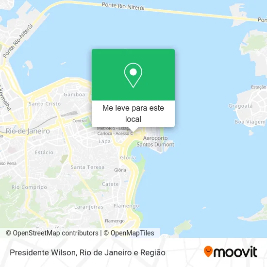 Presidente Wilson mapa