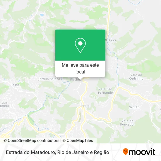 Estrada do Matadouro mapa