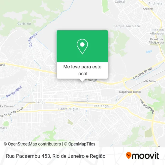 Rua Pacaembu 453 mapa