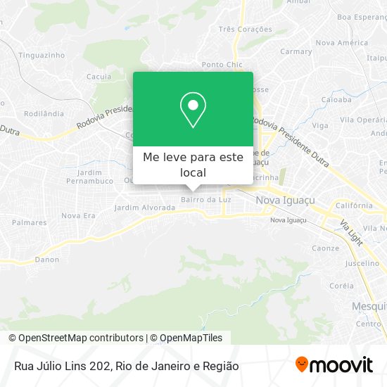 Rua Júlio Lins 202 mapa