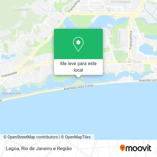 Lagoa mapa