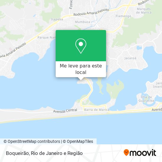 Boqueirão mapa