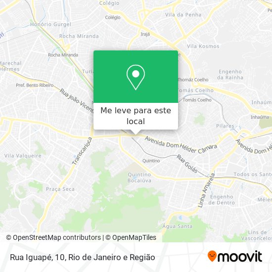 Rua Iguapé, 10 mapa