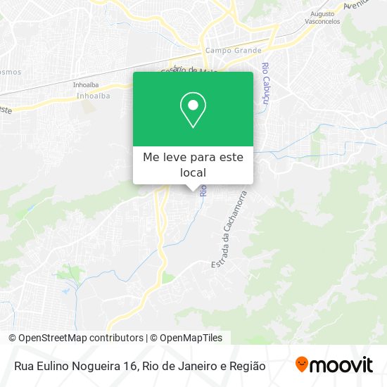 Rua Eulino Nogueira 16 mapa