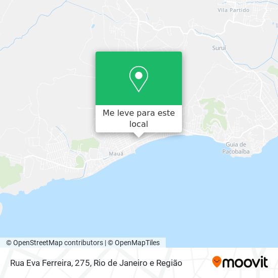 Rua Eva Ferreira, 275 mapa