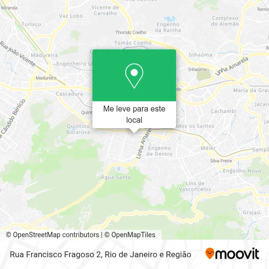 Rua Francisco Fragoso 2 mapa