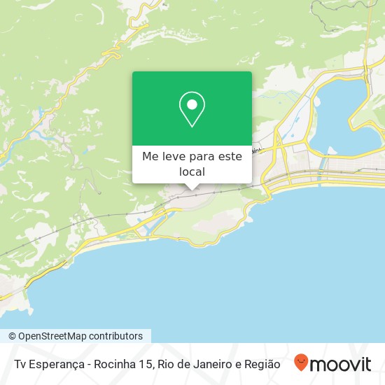 Tv Esperança - Rocinha 15 mapa