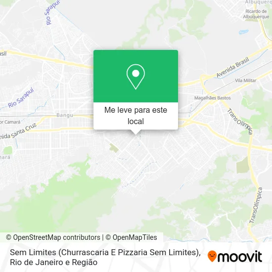Sem Limites (Churrascaria E Pizzaria Sem Limites) mapa