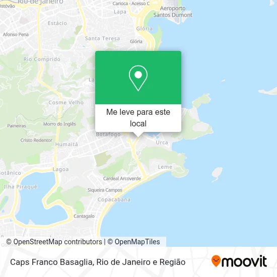 Caps Franco Basaglia mapa