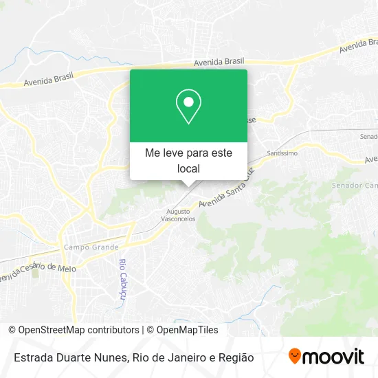 Estrada Duarte Nunes mapa