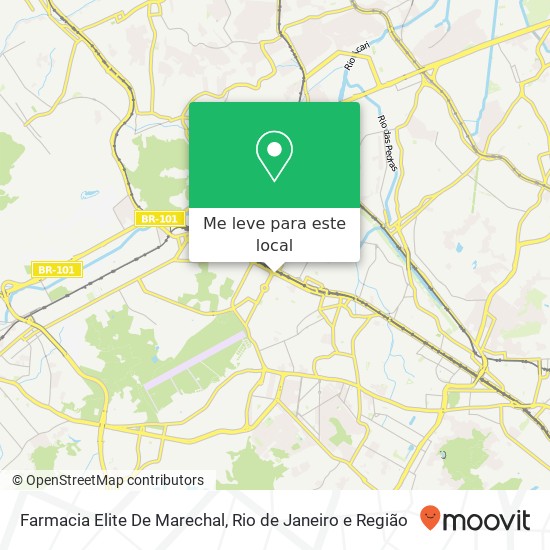 Farmacia Elite De Marechal mapa