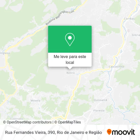 Rua Fernandes Vieira, 390 mapa
