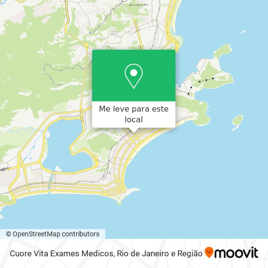 Cuore Vita Exames Medicos mapa