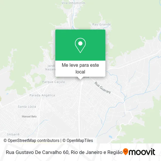 Rua Gustavo De Carvalho 60 mapa