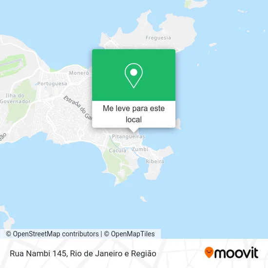 Rua Nambi 145 mapa