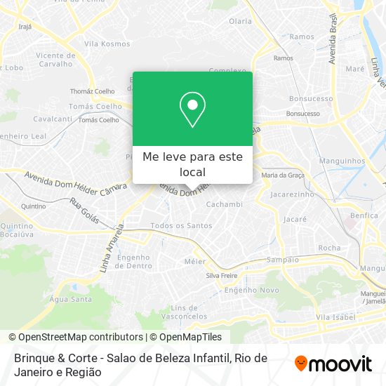 Brinque & Corte - Salao de Beleza Infantil mapa
