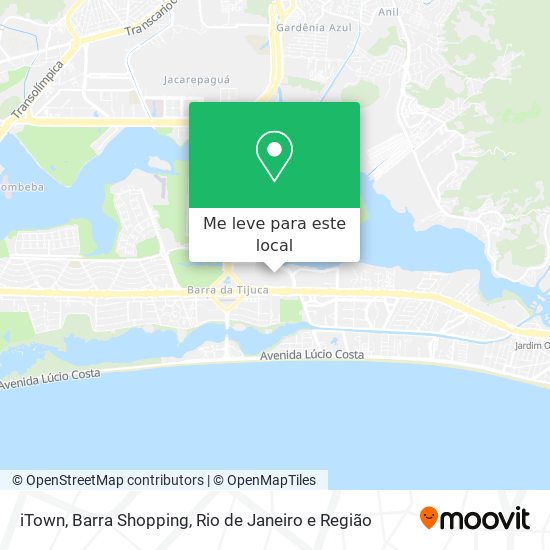 iTown, Barra Shopping mapa