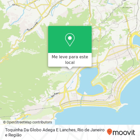 Toquinha Da Globo Adega E Lanches mapa
