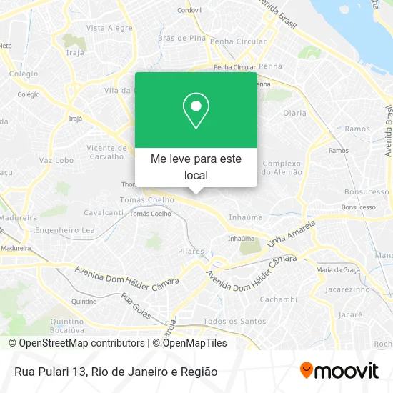 Rua Pulari 13 mapa