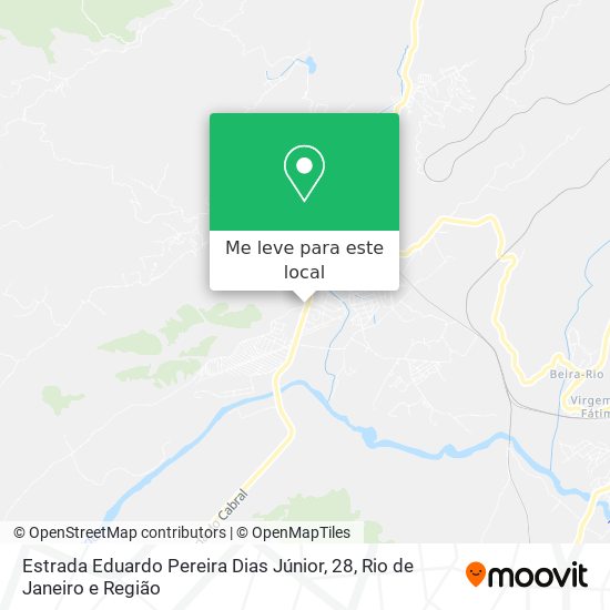 Estrada Eduardo Pereira Dias Júnior, 28 mapa