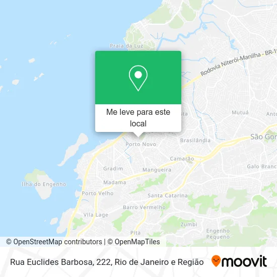 Rua Euclides Barbosa, 222 mapa