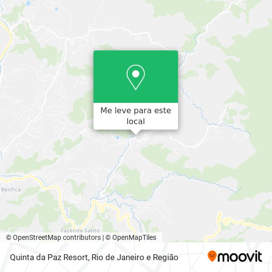 Quinta da Paz Resort mapa