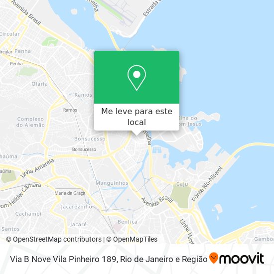Via B Nove Vila Pinheiro 189 mapa