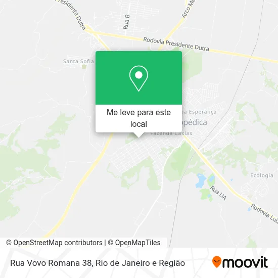Rua Vovo Romana 38 mapa
