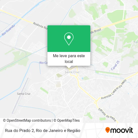 Rua do Prado 2 mapa