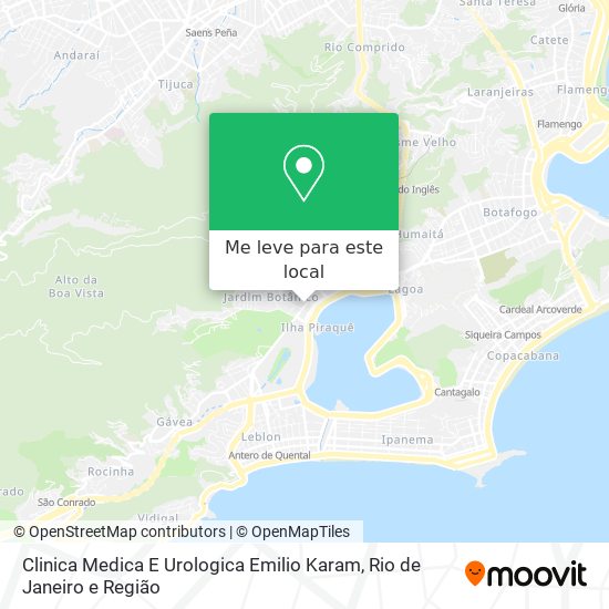 Clinica Medica E Urologica Emilio Karam mapa
