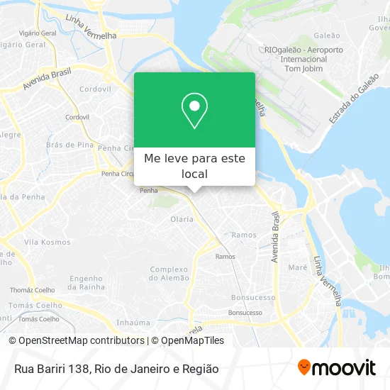 Rua Bariri 138 mapa